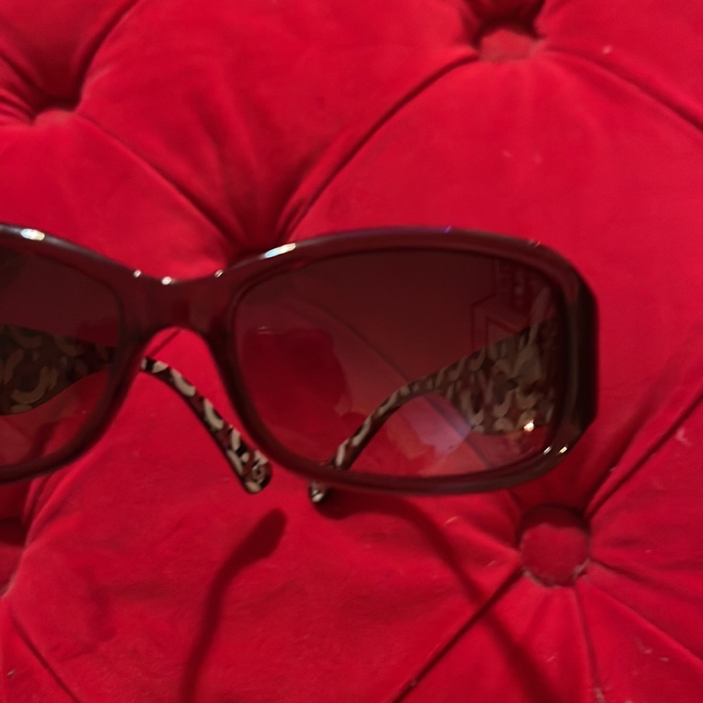 Coach Burgundy Sunglasses - Picture 8 of 8